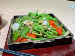 铁板肉碎豆角-桃源阁(西樵山店)