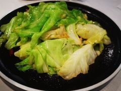 炝炒包菜心-印象毡房·西北菜·年会团建(桃源居店)