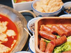 成都人气香肠-九鼎轩脆毛肚火锅(南京东路店)
