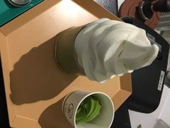 茉莉花冰淇淋-茶是一枝花泡茶店