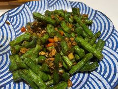 榄菜肉松四季豆-龙记香港茶餐厅(久光百货店)