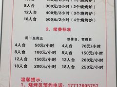 菜单-吴淞炮台湾湿地森林公园烧烤区