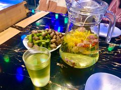 玫瑰菊花茶-火枪手串吧·鹤岗小串涮肚(亦庄店)
