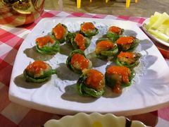 蟹黄墨鱼饼-龙桥私厨·姜花菊花过桥鱼·顺德菜(容桂店)