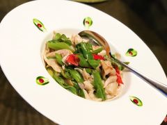 青椒炒鸟贝-皇朝海鲜酒店