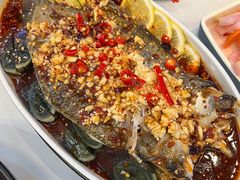 柠檬拌鲈鱼-柳喜辣•烧烤酒局(跃进总店)