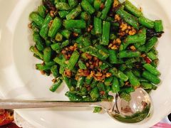 榄菜肉末四季豆-熠盛粤味·顺德桑拿鸡(永康路店)