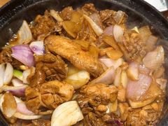 鸡公煲大煲-鸡公煲(南竹饭店)