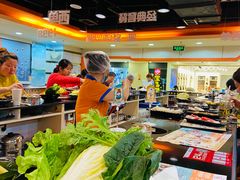 自助取餐区-呷哺呷哺(西单大悦城店)