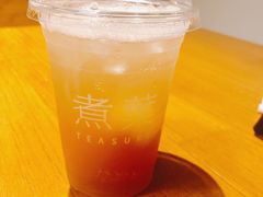 冰气泡荔枝乌龙-煮叶(悠唐广场店)