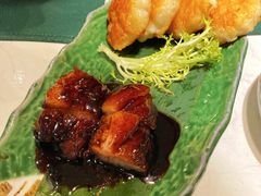 墨鱼饼叉烧双拼-常来小聚·广州非遗传承餐厅(高德置地店)