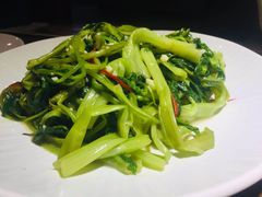 椒丝腐乳炒通菜-广东道至正餐厅(区庄店)
