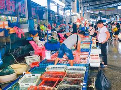 大堂-霞涌市场海鲜摆卖区