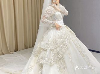 试纱分享｜被这件复古名媛婚纱美哭了