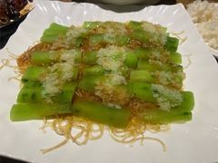 金蒜蒸广东丝瓜-花舍·新派粤菜·西餐·下午茶(亚运村·鸟巢店)