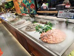 自助取餐区-悦橙烤肉海鲜自助(中央大街店)