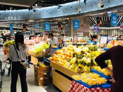 自助取餐区-盒马鲜生(金桥国际广场店)