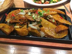铁板土豆-老胖串店(浆水泉路店)