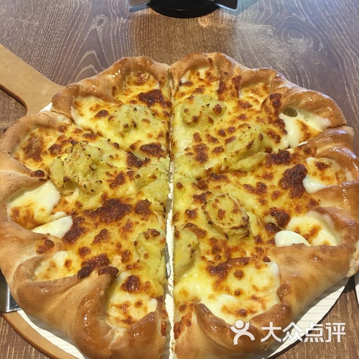 必胜客榴莲多多芝士披萨图片-北京比萨-大众点评网