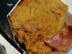 培根鸡腿重磅肉霸堡-肯德基(大港大润发店)