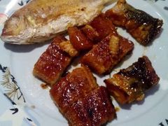 鐵板加吉魚和烤鰻魚-松子料理(白家庄店)
