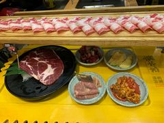 一米长盘牛五花-犟牛家·榴莲烤肉(五棵松店)