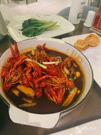 酥炸藕盒&小龙虾酸梅汤