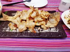 双菌炝鲈鱼-香巴拉云南餐厅(华莱坞店)