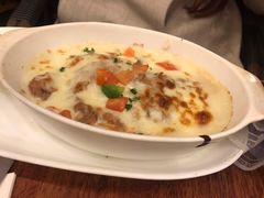 金枪鱼鲜奶芝士烤饭-玛格萝妮比萨屋(四平店)