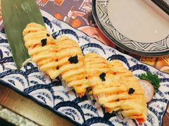 金芒火炙帝王蟹棒卷-仙隐小鹿料理食堂(沙市人信汇店)
