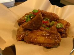 甜辣味鸡翅-富乐满韩国正宗炸鸡韩国料理(虹泉路店)