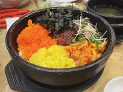 石锅鱼籽拌饭-海兰江石锅饭(水上店)