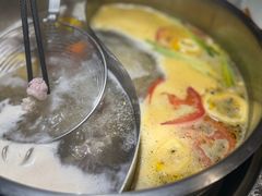 茉莉百香果酸汤锅底-牛品福潮汕牛肉火锅(旺庄店)