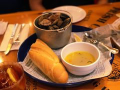 牛油的酒煮青口-阿甘虾餐厅(凌霄阁店)