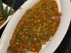葱烧武昌鱼-湖锦酒楼·32年地道湖北菜(光谷店)