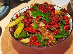 宫爆板筋-山石榴·贵州菜(丰盛里店)