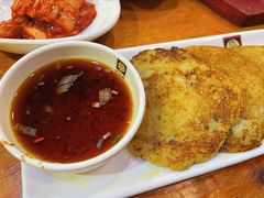 土豆饼-喇喇排骨火锅·传统韩式脊骨汤(望京西园总店)