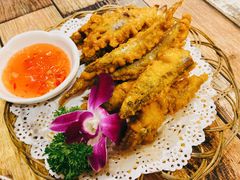 椒盐多春鱼-利杨记·本味轩粥坊·烧烤(宝体店)
