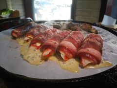 独创芝士鳕蟹柳肥牛卷-北京小炮儿炙子烤肉·铜锅涮肉(珠江路店)