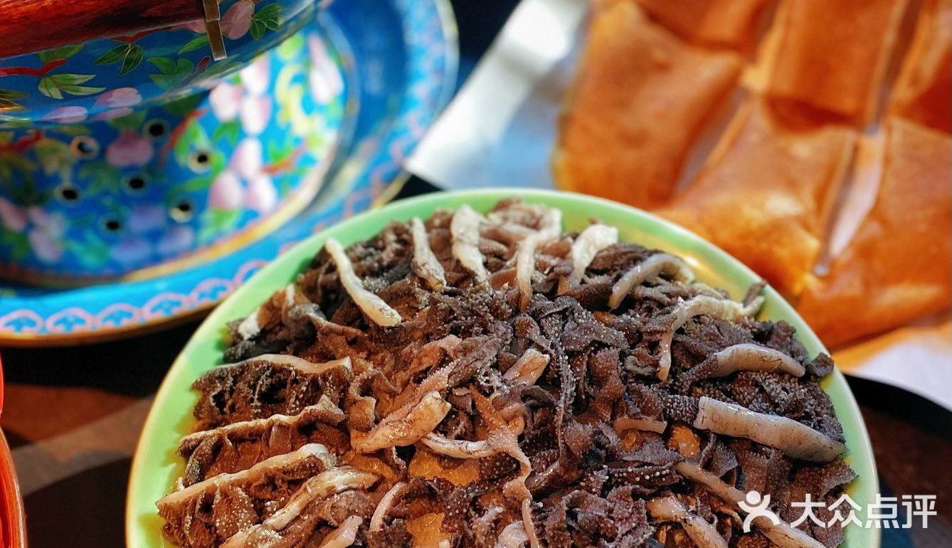 在白塔寺一不小心吃到老北京铜锅涮肉天花板