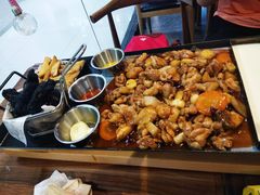 香辣铁板鸡-炸鸡情侣韩式料理(中央大街店)