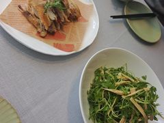 豆黄金拌三叶香-悦融·京鲁菜·露台花园(安定门店)