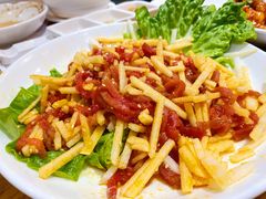 生拌牛肉-紫霞门韩国料理烤肉(深南东路店)