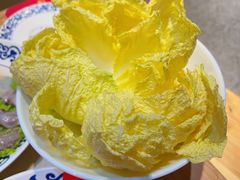 胶黄白菜芯-东镇老火锅(长春路首店)