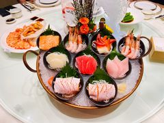 三文鱼锦绣刺身中拼盆-万龙洲海鲜(大兴绿地缤纷城店)