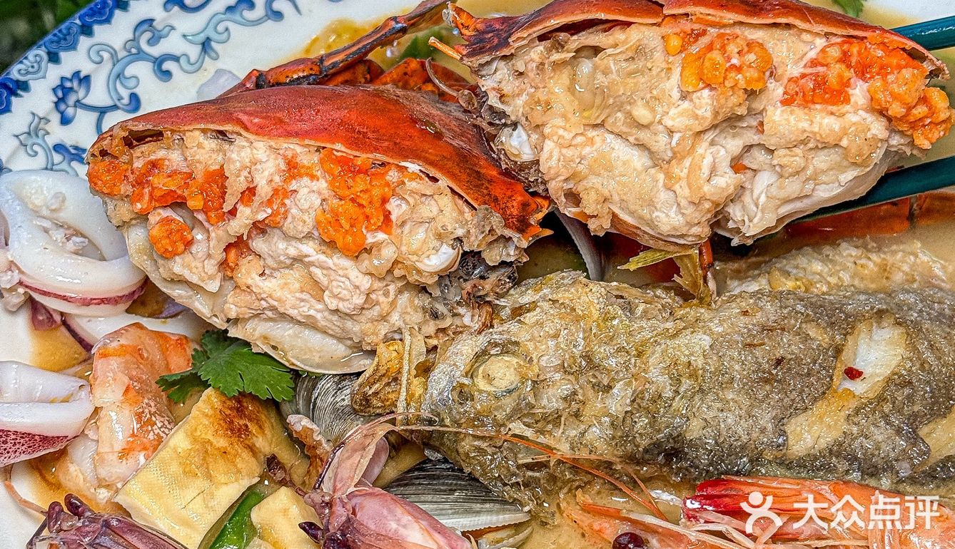 在杭州‼️打卡奥运冠军同款海鲜面，hoho吃🥰