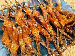 鸭舌-烎记烧烤(蓝天花园店)