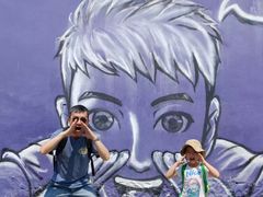 -槟城街头艺术街区