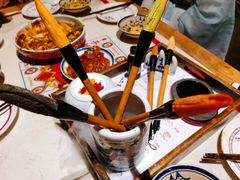 五彩毛笔酥-长安大牌档之西安博物院文化餐厅(中贸店)