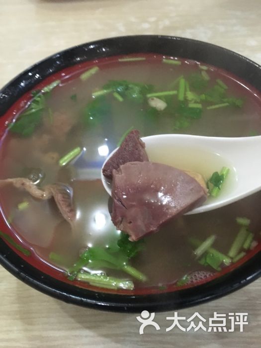 河间驴肉火烧(京汉店)驴杂汤图片 - 第2张